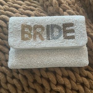Small Beaded Bride Purse